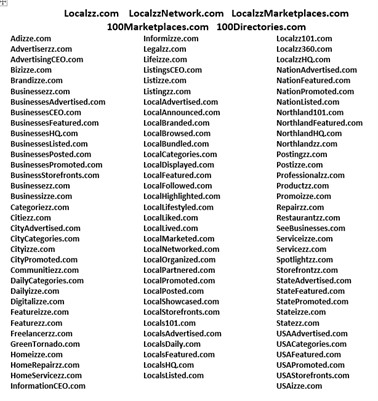 Localzz is Businesses Advertised with BusinessesAdvertised.com